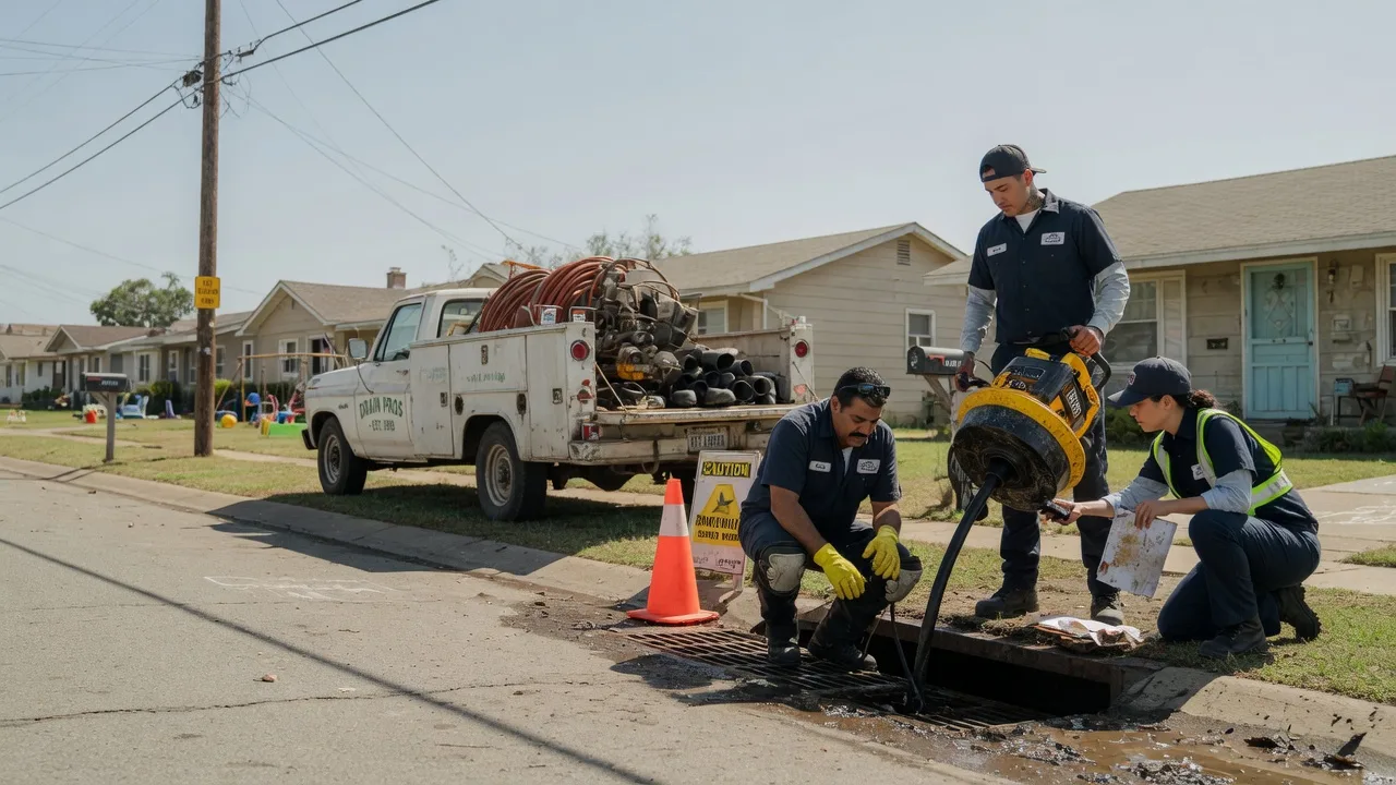 Drain Cleaning in Orogrande, NM near me